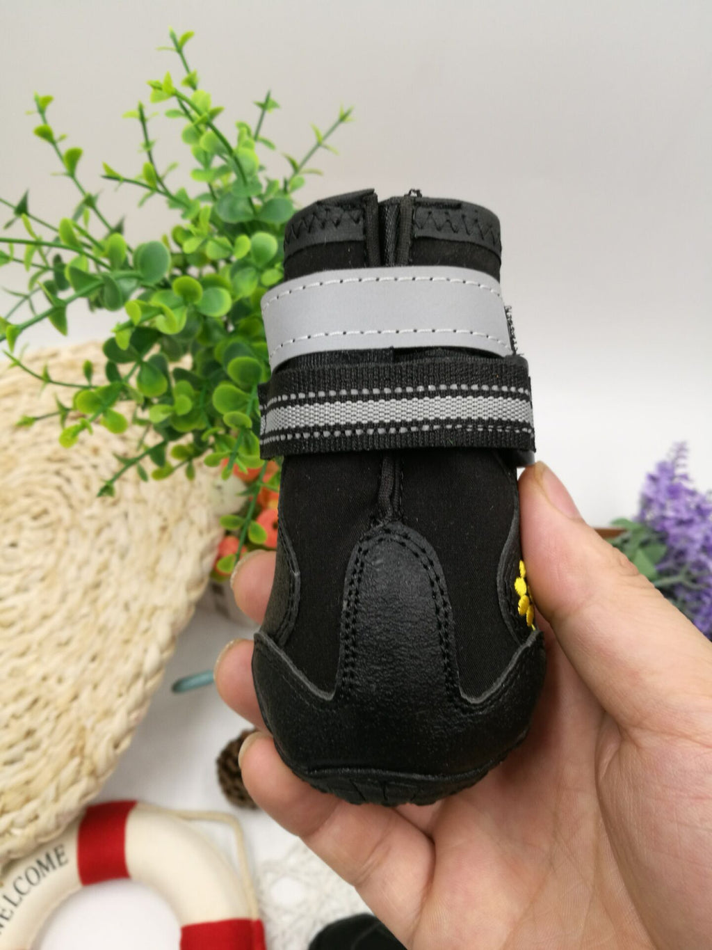 Wasserdichte Hundestiefel mit rutschfester Sohle