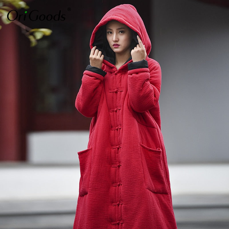 Hooded Witch Costume Robe