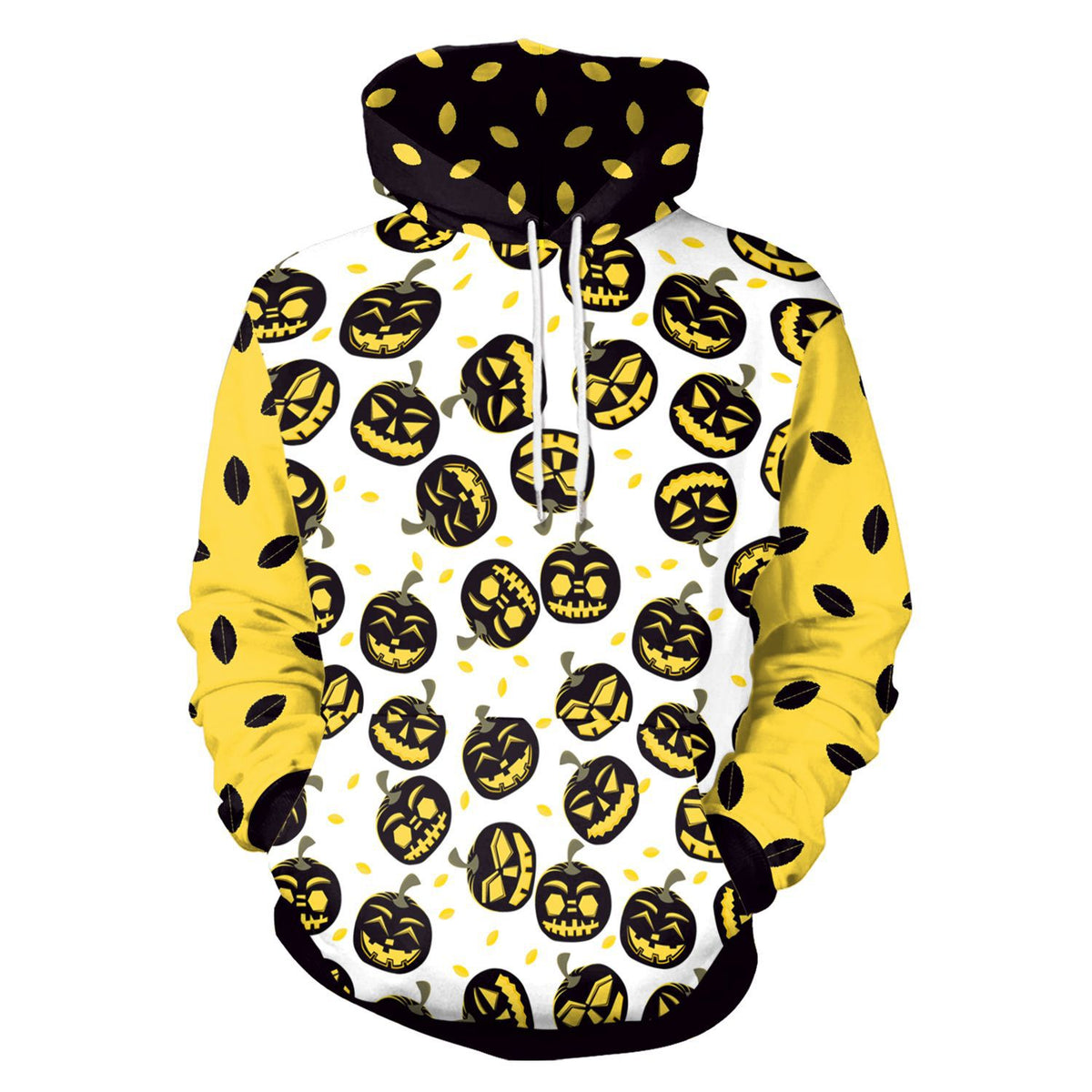 Halloween Hooded Sweatshirt – Unisex Graphic Hoodie for Parties & Events