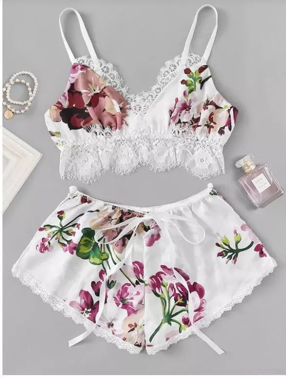 Women's Printed Two-Piece Pyjama Set