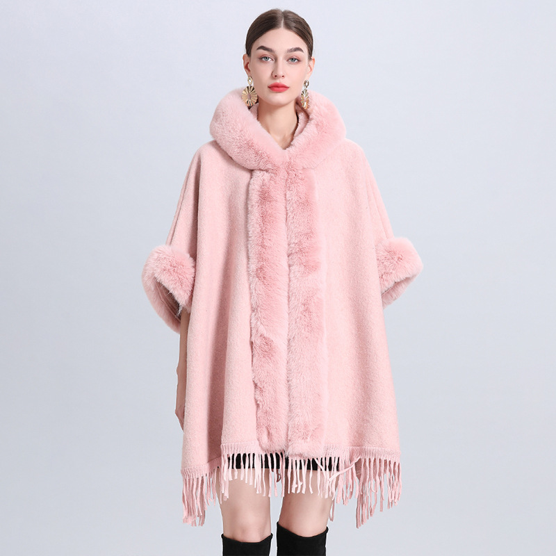 Women's Batwing Tassel Cardigan
