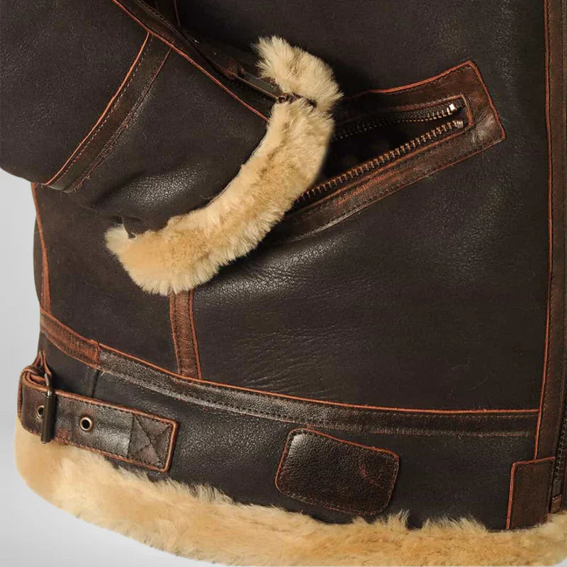 Herren Freizeit Wintermantel | Warme Isolierte Jacke