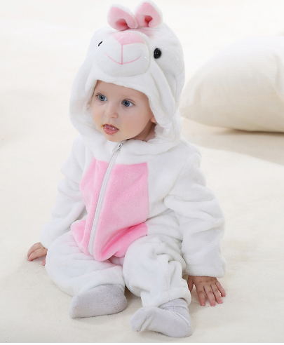 MICHLEY Plush Animal Romper