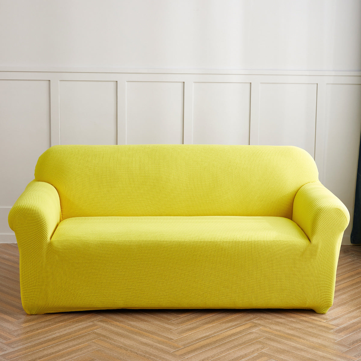 Stretch Velvet Sofa and Cushion Covers