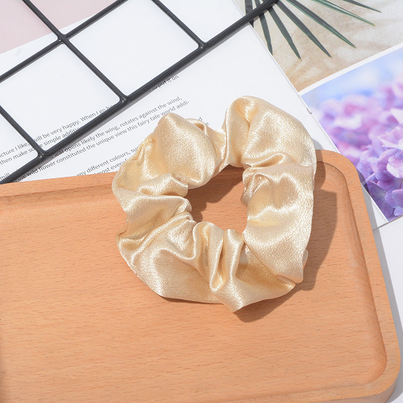 Crystal Satin Hair Ties for Women – 11 Colours