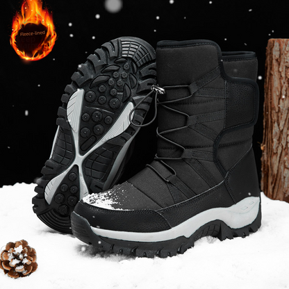 Men's Plus Size Winter Snow Boots | Outdoor Waterproof Boots