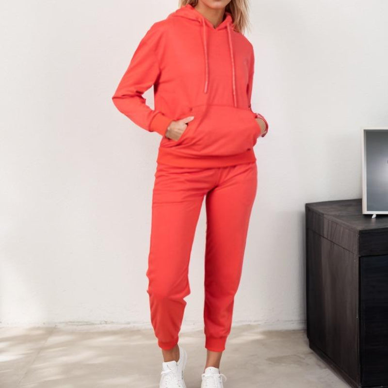 RED Marine Women's Hoodie Set – Long Sleeve Comfort Tracksuit in Multiple Colours