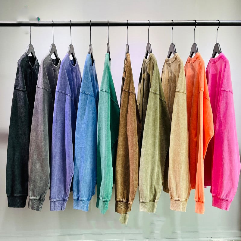 Solid Ribbed Sleeve T-Shirt