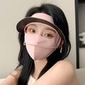 Leichte Gesichtsmaske für Damen mit UV-Schutz