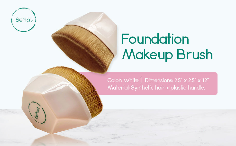 Foundation Makeup Brush – Professional Blending Brush for Flawless Liquid & Cream Foundation