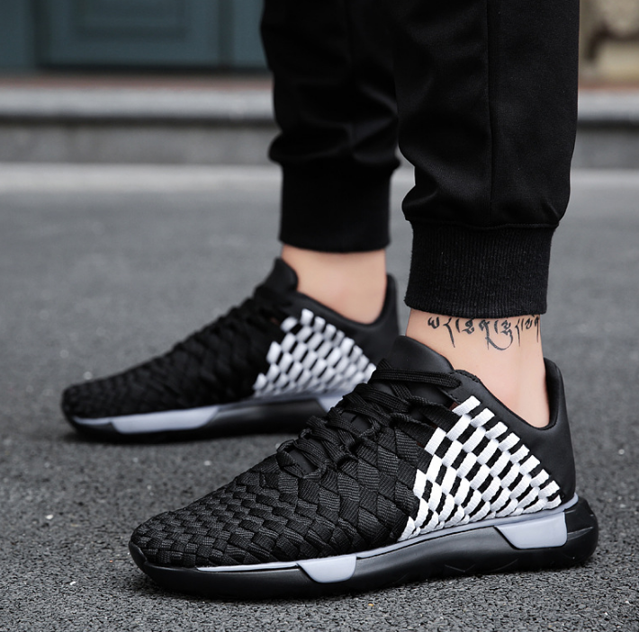 Men's Handmade Summer Breathable Running Shoes | Lightweight Trainers