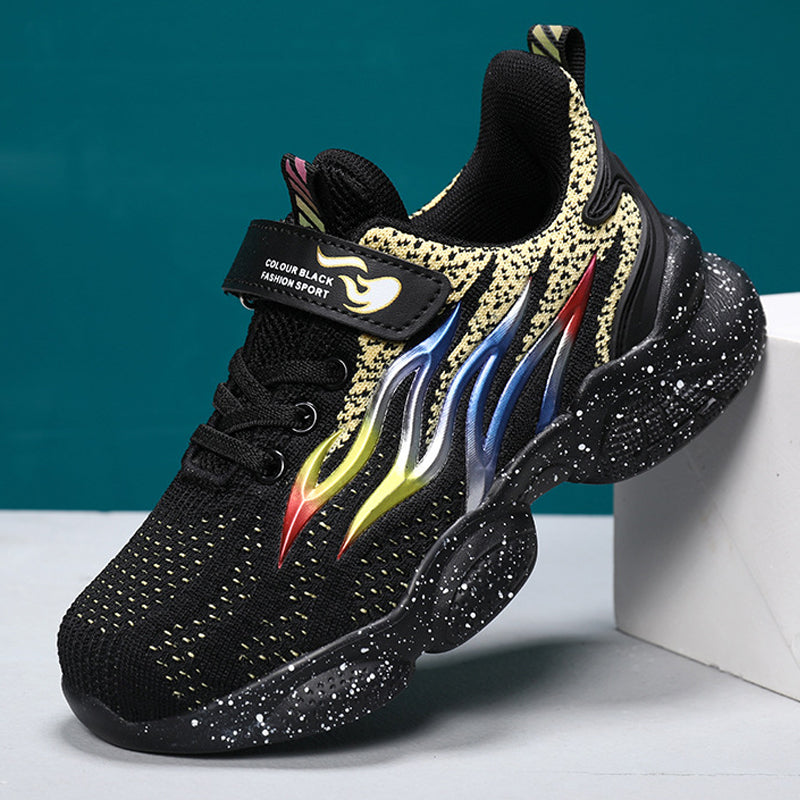 Jungen Sportschuhe mit Gummisohle – Leichte Freizeit-Sneaker für Kinder