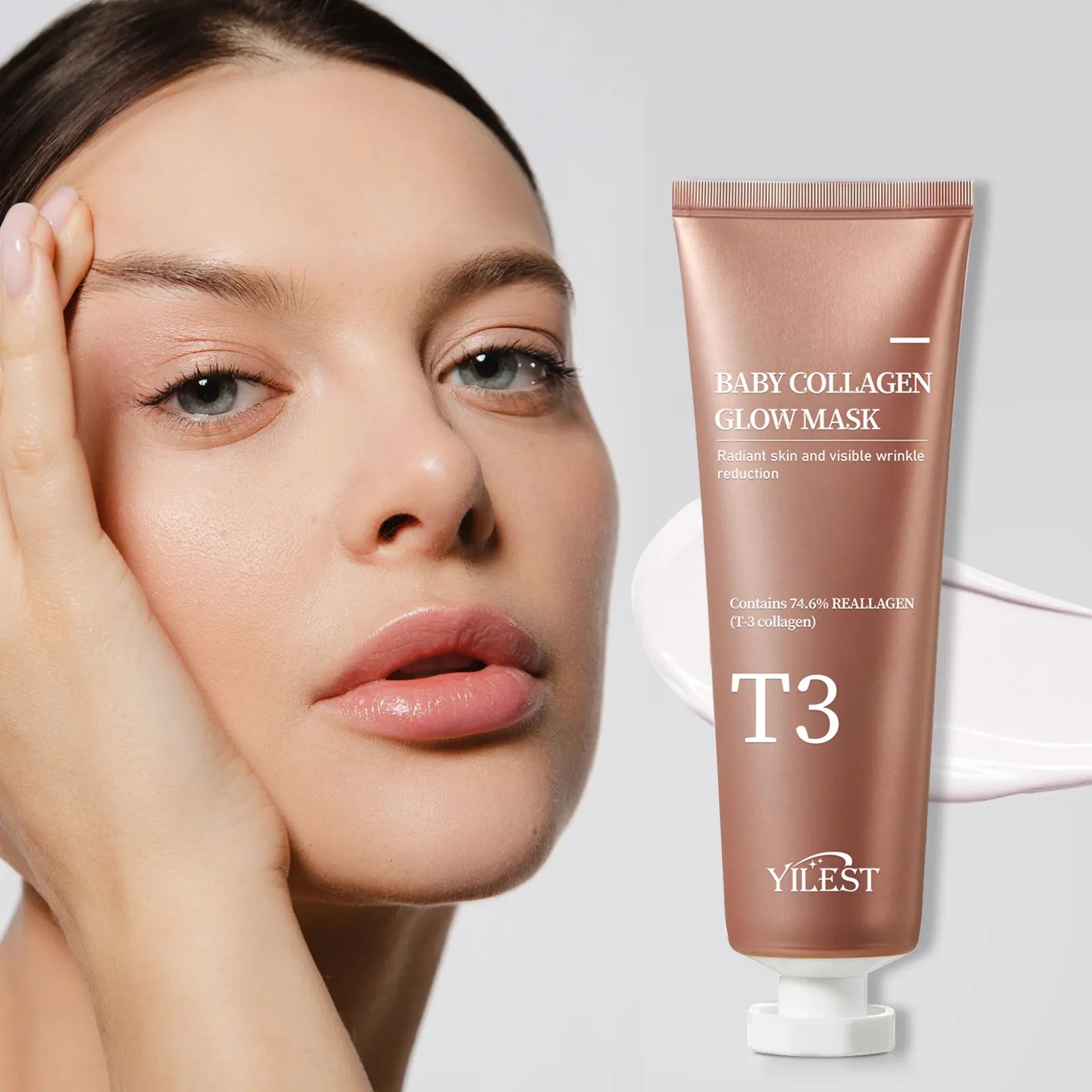 Baby Collagen Moisturising Face Mask – Plumping & Deep Hydration