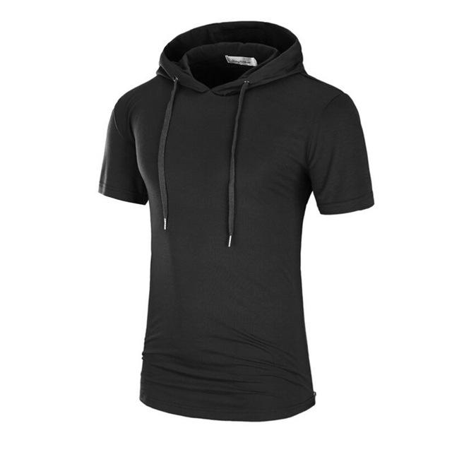 Men's Short-Sleeve Hooded T-Shirt