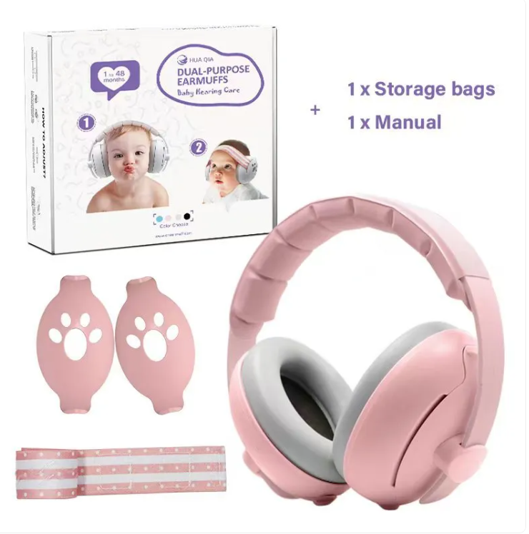 Baby Earmuffs with Headband