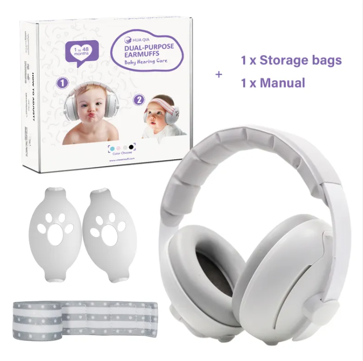 Baby Earmuffs with Headband