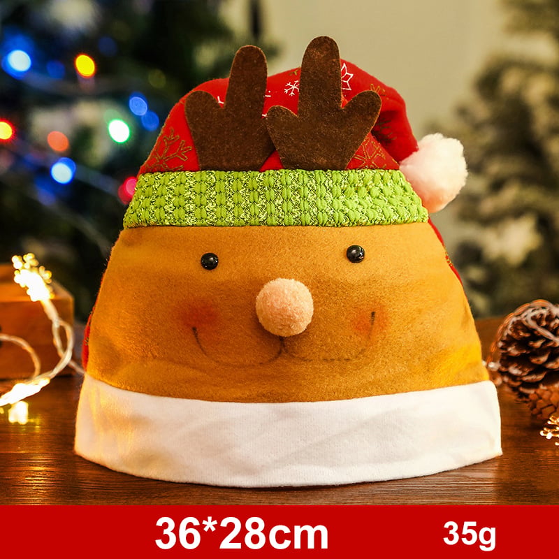 Weihnachten Schneemann & Weihnachtsmann Mützen | Festliche Weihnachtsmützen