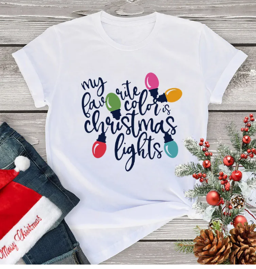 Lässiges Weihnachts-T-Shirt
