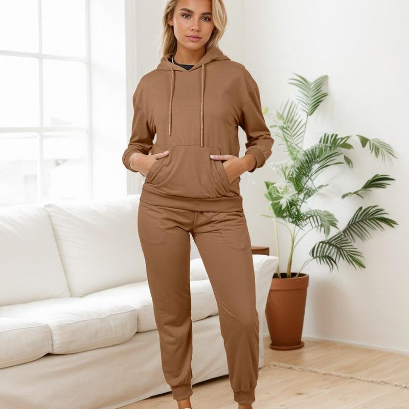 RED Marine Women's Hoodie Set – Long Sleeve Comfort Tracksuit in Multiple Colours