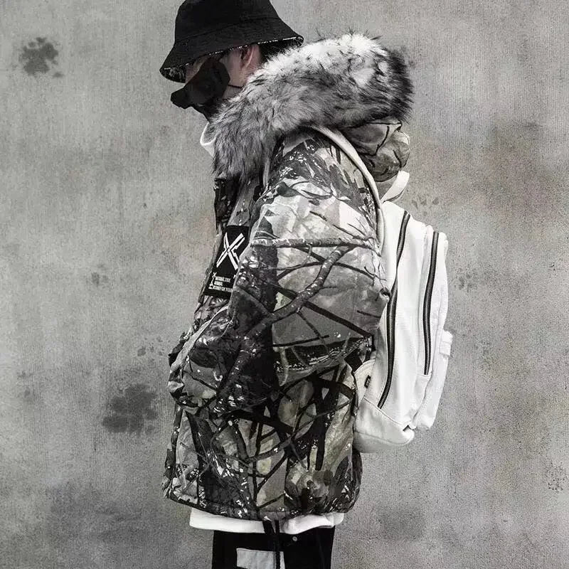 Unisex Hooded Padded Winter Jacket