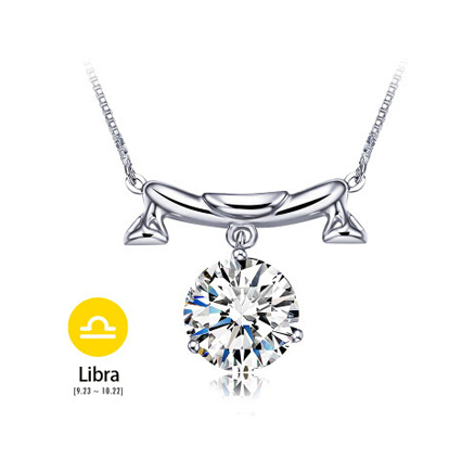 Collier Zodiaque en argent pur 925