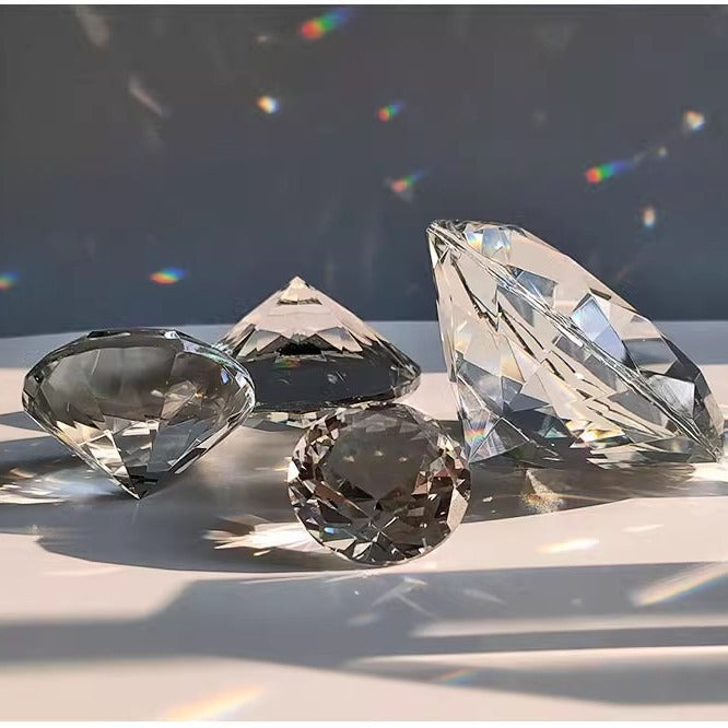 Diamantkristall-Sonnenfänger – Boho Fensterdeko & Geschenkidee