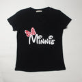 Mother-Daughter Matching Summer T-Shirts – Soft Modal Short Sleeve Tee in Black