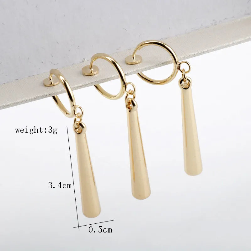 Gold Drop Earrings for Women