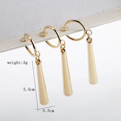 Gold Drop Earrings for Women