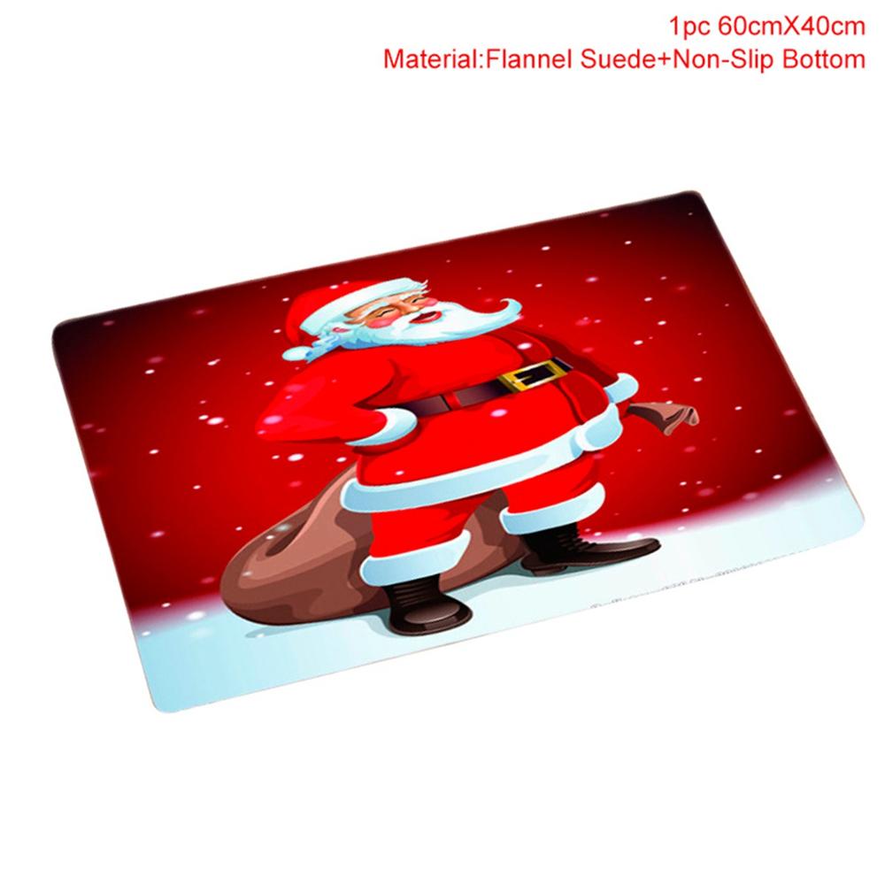 Christmas Bathroom Set – Shower Curtain, Toilet Cover & Bath Mat