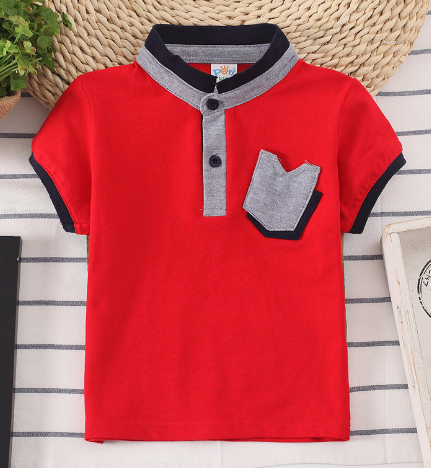 Boys’ Short-Sleeve Collared Shirt