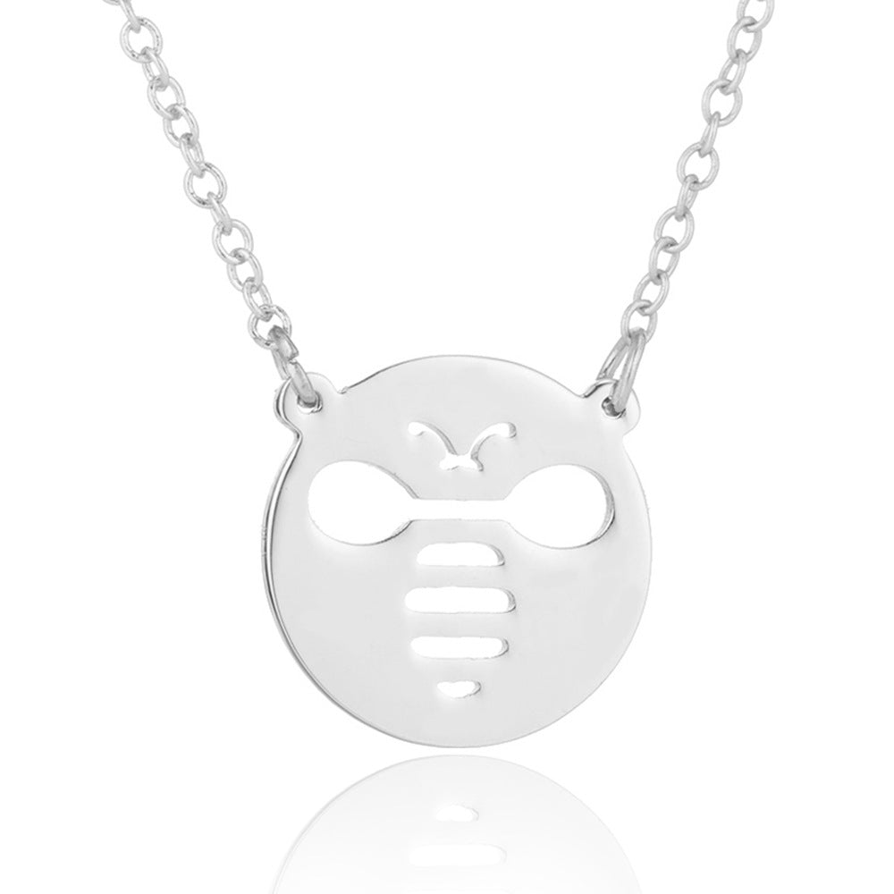 Cut-Out Animal Pendant Necklace