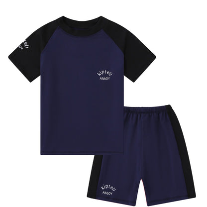 Boys' UV Protection Split Swimwear Training Set