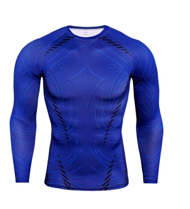 BJJ Rashguard | Jiu-Jitsu Kompressions-Shirt mit langen Ärmeln