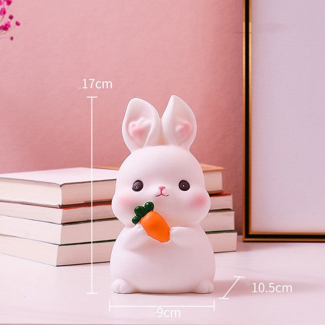 Sparschwein in Kaninchenform für die Dekoration im Kinderzimmer