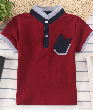 Boys’ Short-Sleeve Collared Shirt