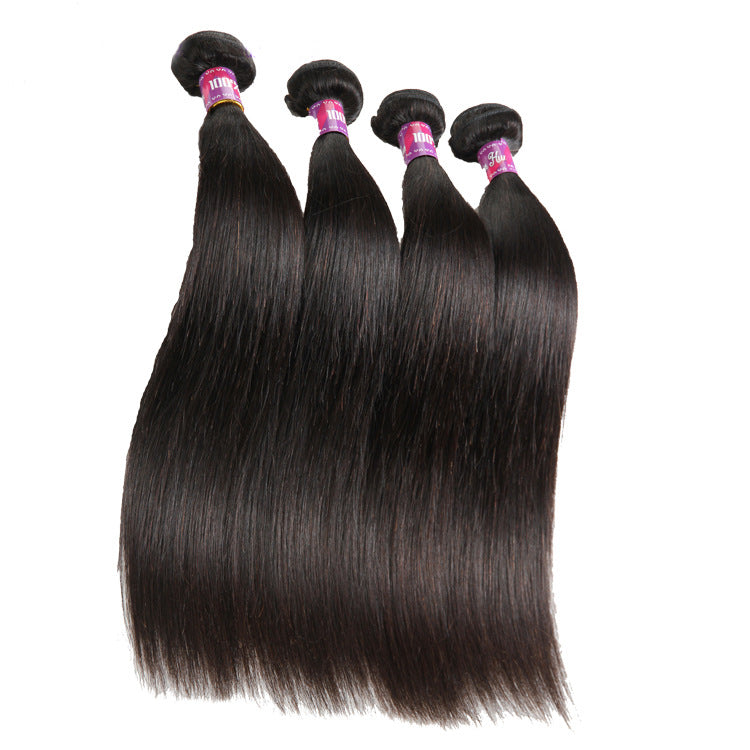 Straight Hair Brazilian Hair Extensions & Real Hair Wig
