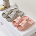 Dicke Sohle Damen Badeschuhe – Rutschfeste Wasserdichte Duschschuhe