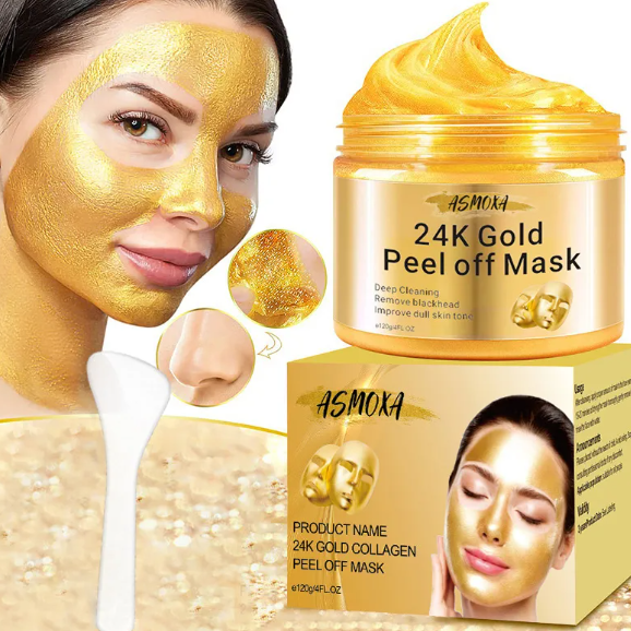24K Gold Mitesser Entferner Abziehmaske