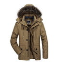 Große Warme Baumwolljacke für Herren & Damen | Größen L–7XL