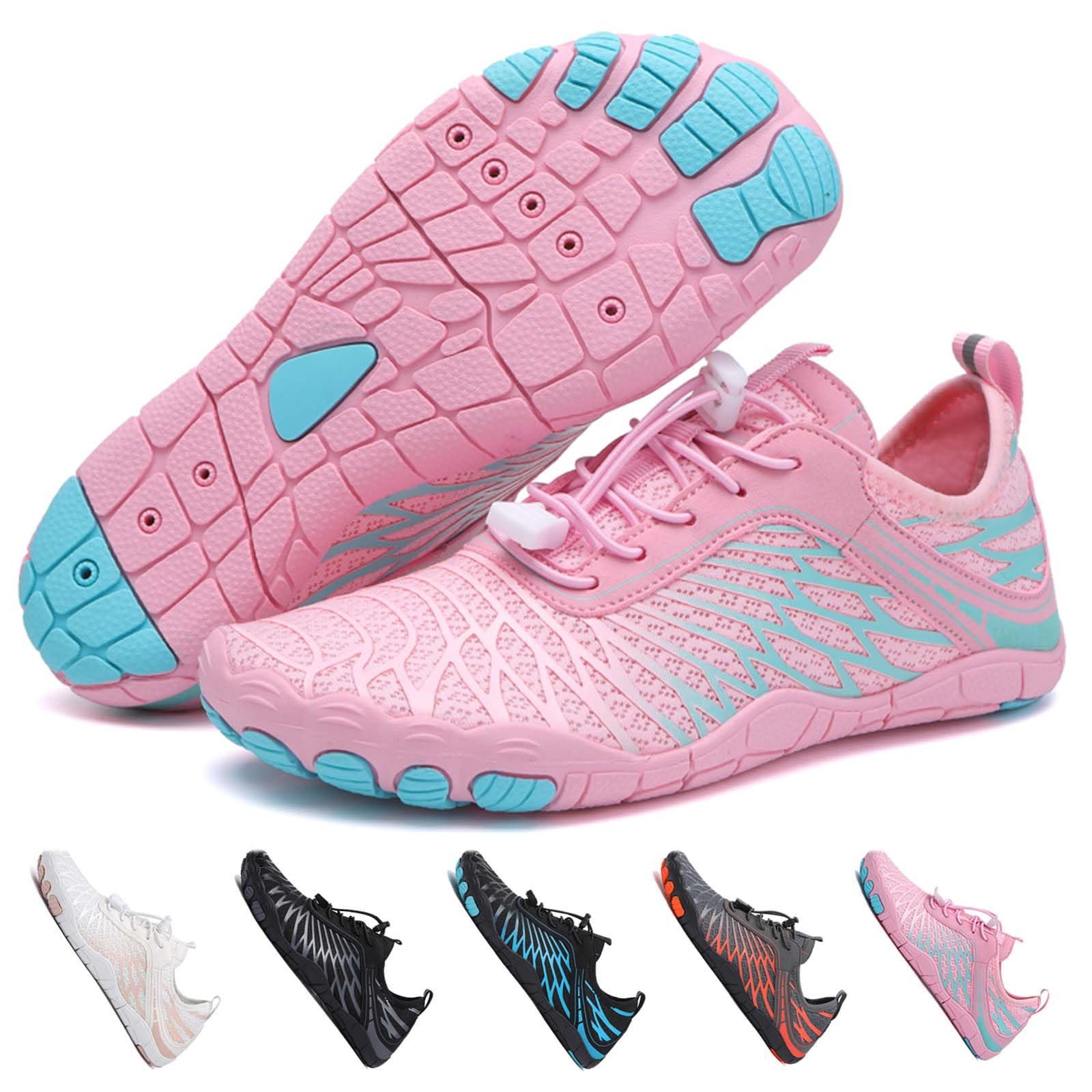 Damen-Barfußschuhe mit breiter Zehenbox und rutschfester Sohle