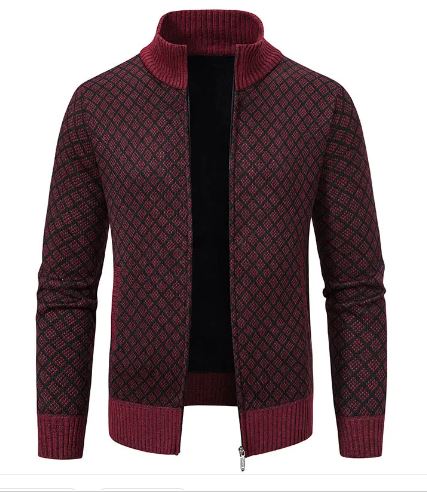 Men’s Casual Cardigan Sweater Coat – Relaxed Fit Knitwear in Multiple Colours & Sizes