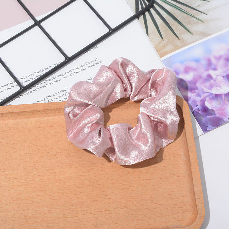 Crystal Satin Hair Ties for Women – 11 Colours