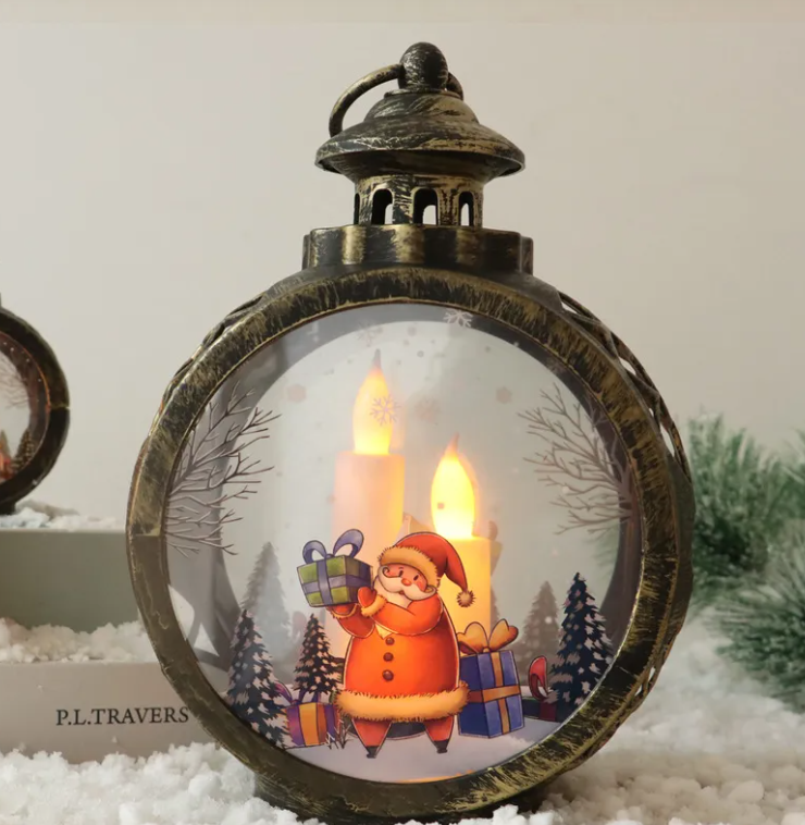 Christmas Decor Ornaments – Festive Santa & Snowman Figurines