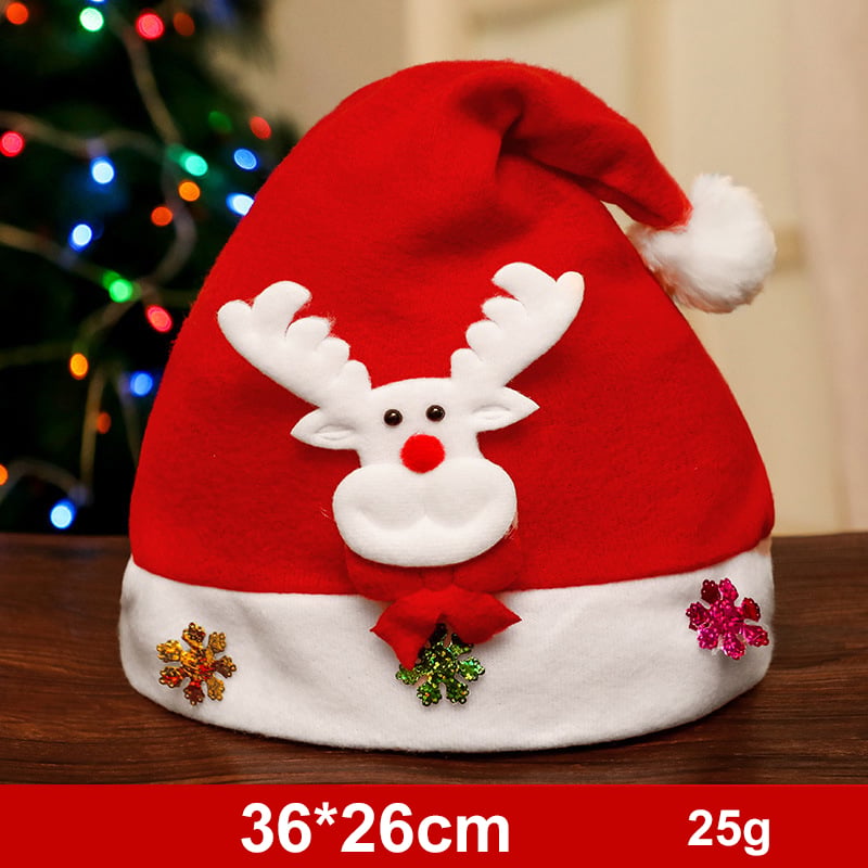 Weihnachten Schneemann & Weihnachtsmann Mützen | Festliche Weihnachtsmützen