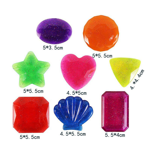 Summer Pool Diving Toys for Kids – Underwater Gem Set