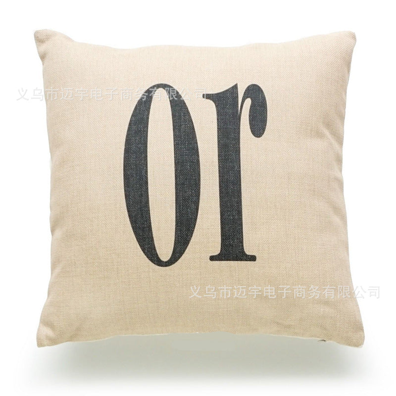 Halloween Cotton-Linen Cushion Cover