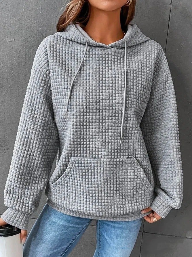 Women's Loose Hooded Sweater