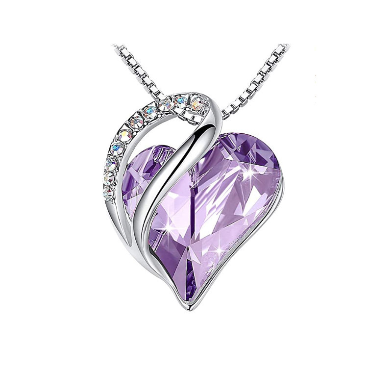 Heart-Shaped Pendant Necklace