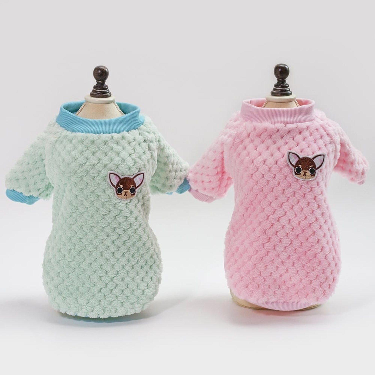Fleece-Beinstulpen für Hunde – Warme gestrickte Pfotenschützer für kleine Hunde und Welpen